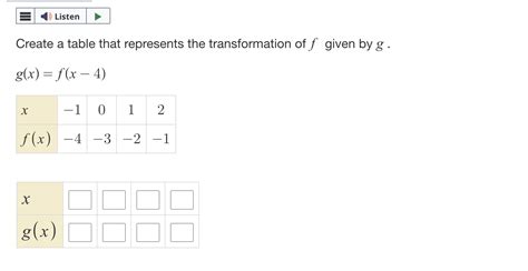 Solved Write A Function G Whose Graph Represents The