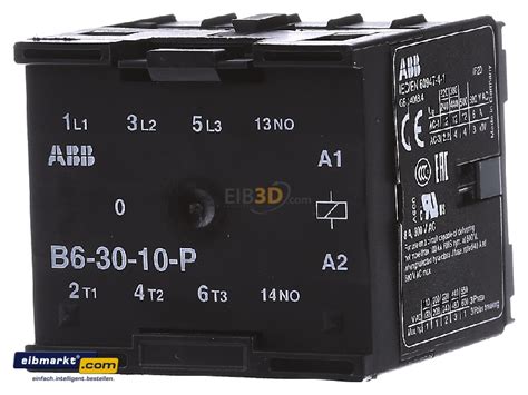 eibmarkt.com - Magnet contactor 220...240VAC B6-30-10-P-80