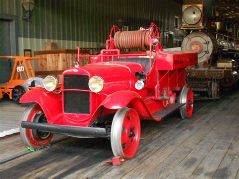 This Is A 1930 Ford Model A AA Railroad Fire Truck At The Sacramento ...