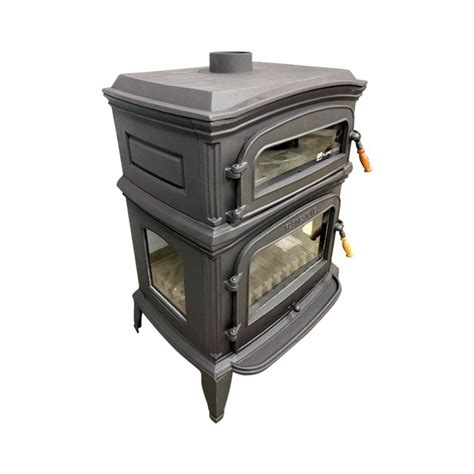 Чугунная печь Flame Stove Altara Lux Premium с духовкой и боковой ...