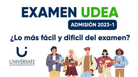 Examen admisión UdeA 2023 1 Lo más fácil y difícil en la prueba de