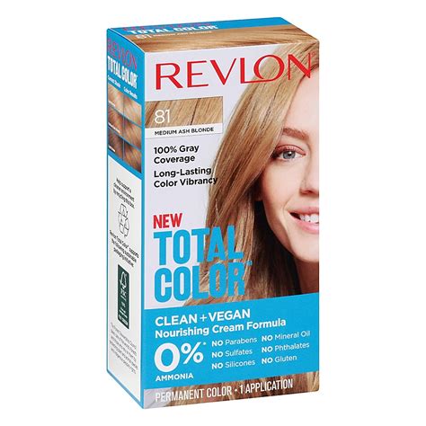 REVLON Revlon Permanent Hair Color Application In Medium Ash Blonde 81 ...