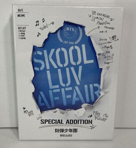 Original 2014 Release Bts Skool Luv Affair Special Addition Photobook