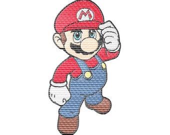 Super Mario Embroidery Design Bundle Etsy