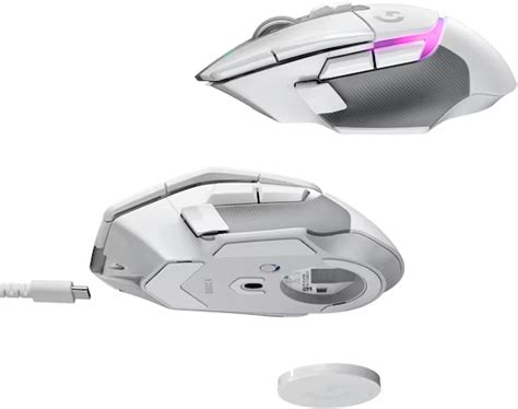 Logitech G502 X Plus Lightspeed Wireless Gaming Mouse With Hero 25k Sensor White 910 006169