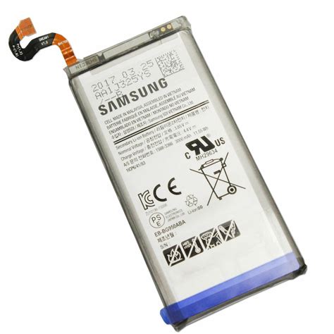 Original Samsung Galaxy S8 Akku Battery Accu Batterie SM G950F EB