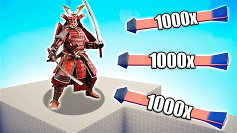 Samurai Giant Vs X Overpowered Units Tabs Totally Accurate