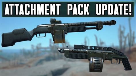 Attachment Pack Update Combat Shotgun Time Fallout 4 Mod Youtube