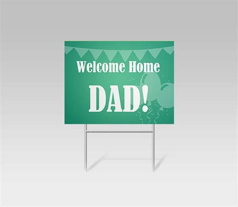 Welcome Home Yard Signs, Welcome Yard Signs - Signazon