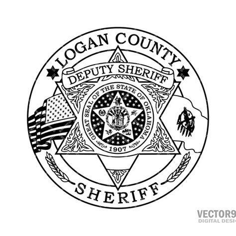 Oklahoma County Sheriff Deputy Badge Png - Etsy