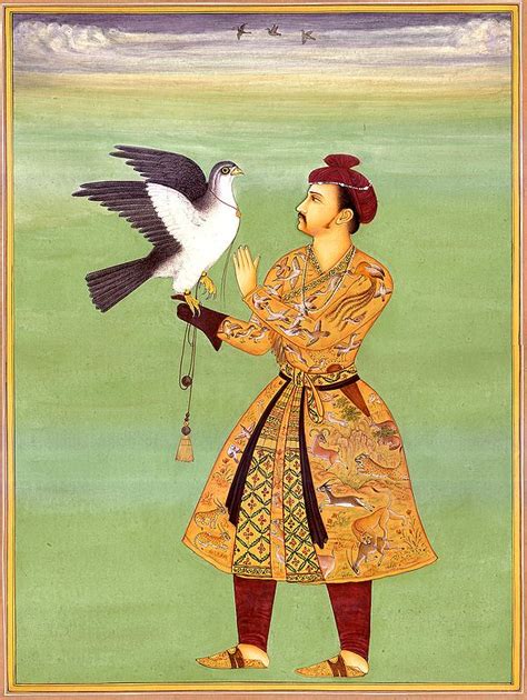 Jehangir with His Falcon