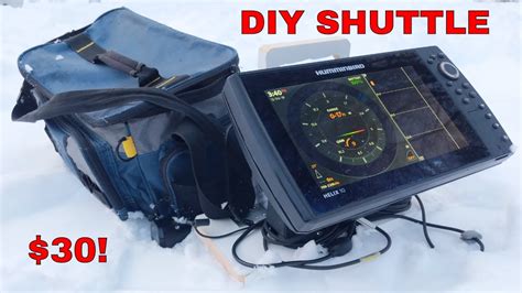 Diy Humminbird Helix Ice Shuttle For Youtube