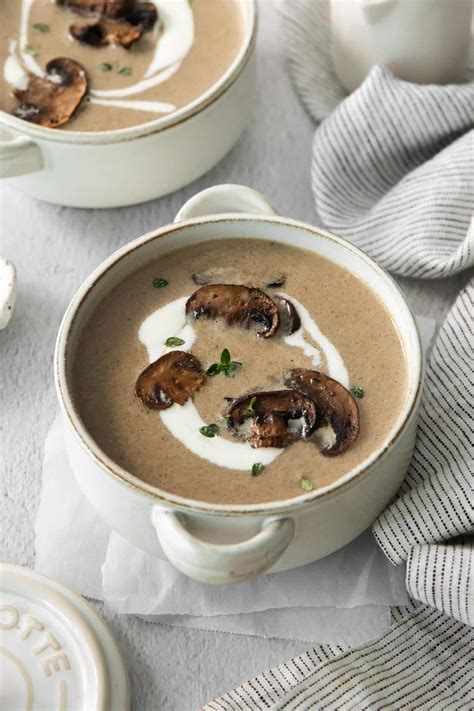 Roasted Mushroom Soup Girl Gone Gourmet