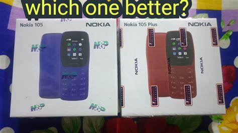 Nokia 2023 Model Nokia 105 Plus Vs Nokia 105 Simba Nokia Youtube