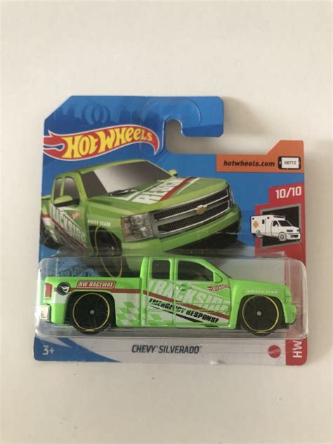 HOT WHEELS CHEVY SILVERADO HW RESCUE 10 10 GHD76 NO BLISTER T