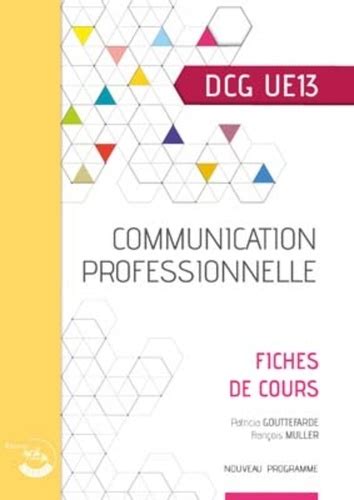 Communication Professionnelle Dcg Fiches De De Patricia