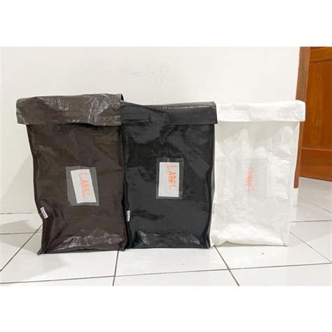 Jual Tempat Sampah Terpilah Portable Kantong Pemilah Sampah Tanpa