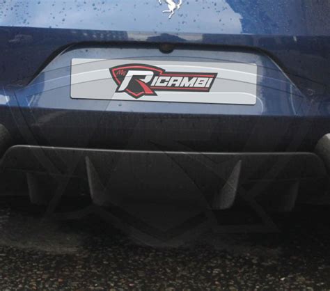 Ferrari 812 Superfast Carbon Fiber Rear Diffuser