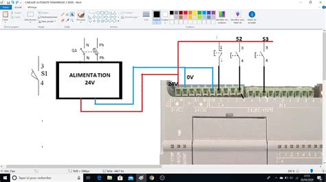 AUTOMATISME Cablage De L API S7 1214C ET PROGRAMATION SUR TIA PORTAL