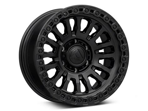 Fuel Wheels Silverado Rincon Matte Black With Gloss Black Lip