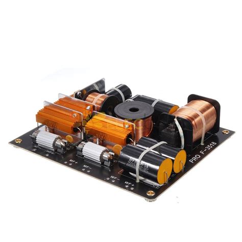 Bass Midrange Treble 3 Way Crossover Audio Board Speaker Frequency