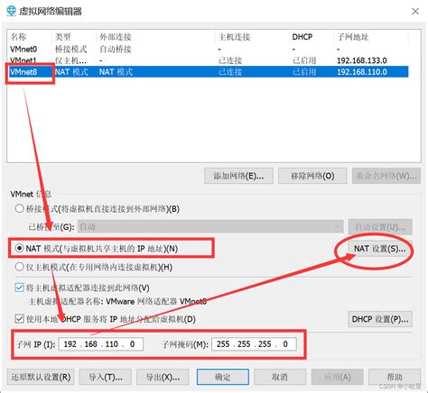 Vmware虚拟机局域网网络配置，主机访问虚拟机上的网站（端口映射）如何访问虚拟机上的网站 Csdn博客