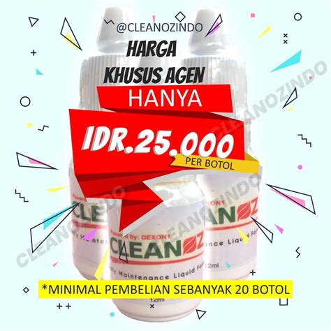 Jual Harga Agen Cleanoz Penghemat Bbm Pembersih Perawat Mesin Motor