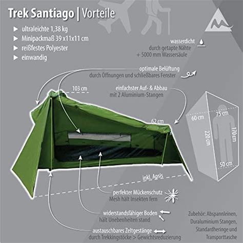 Mapuera Trek Santiago Trekkingzelt Zelt Test