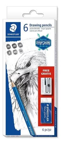 Lapices Dibujo Staedtler Mars Lumograph Goma Sacapunta Cuotas