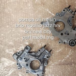 Jual Pompa Oli Oil Pump Honda Jazz Freed Mobilio Brio Hrv Brv Original