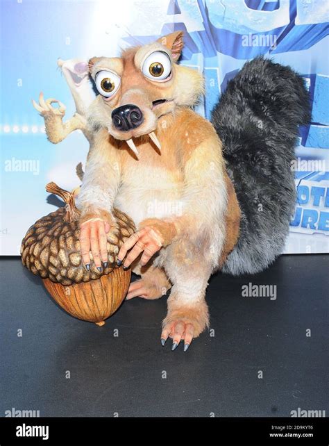 Scrat, the first character for Ice Age Live! A Mammoth Adventure is ...