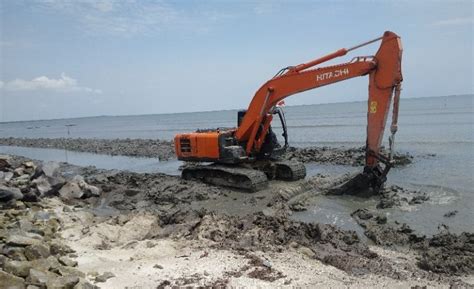 Proyek 78 Milyar Penahan Gelombang Bakal Jadi Percontohan Kampung