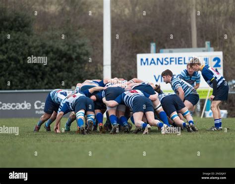 English Mens Amateur Rugby Union Players Playing In A League Game Stock Photo Alamy