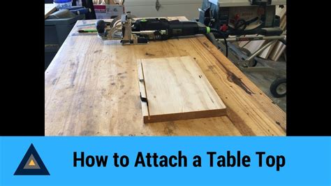 How To Attach Table Legs To Top