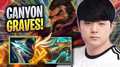 Canyon Is So Clean With Graves Dk Canyon Plays Graves Jungle Vs Kha