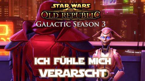 Ich F Hle Mich Verarscht Swtor Galactic Season Game Update