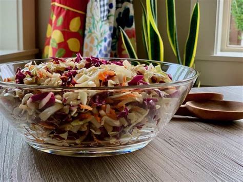 Slimmer Slaw Classic Coleslaw Variation My Own Sweet Thyme