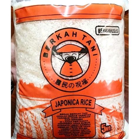 Jual Beras Japonica Japonica Rice Short Grain Rice 5kg Beras