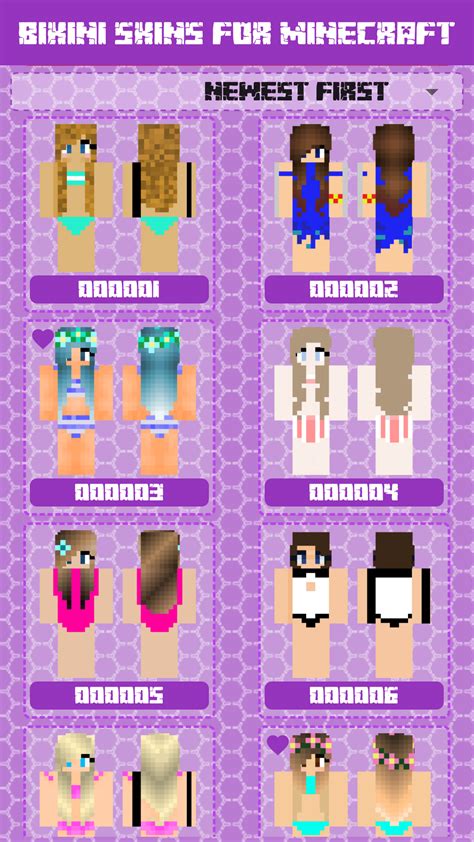 Bikini Skins For Minecraft PE App On Amazon Appstore