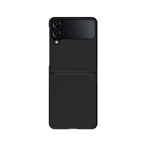 Capa Samsung Z Flip 4 Efeito Pele Magnética Preto Copertini