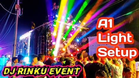 Dj Rinku Event New Light Setup Youtube