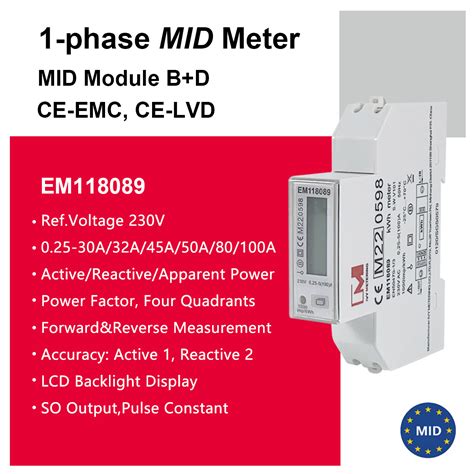 Em Pv Solar Bidirectional Modbus Mid Single Phase Multi