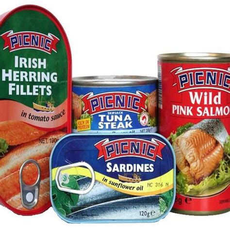 Img Canned Fruit Canned Food Emergency Food Mackerel Herring