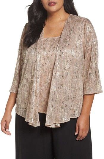 Alex Evenings Metallic Twinset Nordstrom Alex Evenings Clothes