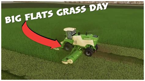 Big Flats Texas Time Lapse Ep 07 Farming Simulator 22 Grass Cutting