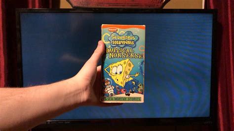 Opening To SpongeBob SquarePants Nautical Nonsense 2002 VHS YouTube