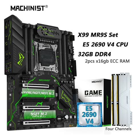 MACHINIST X99 Motherboard Combo Xeon E5 2690 V4 Kit CPU LGA 2011 3 DDR4