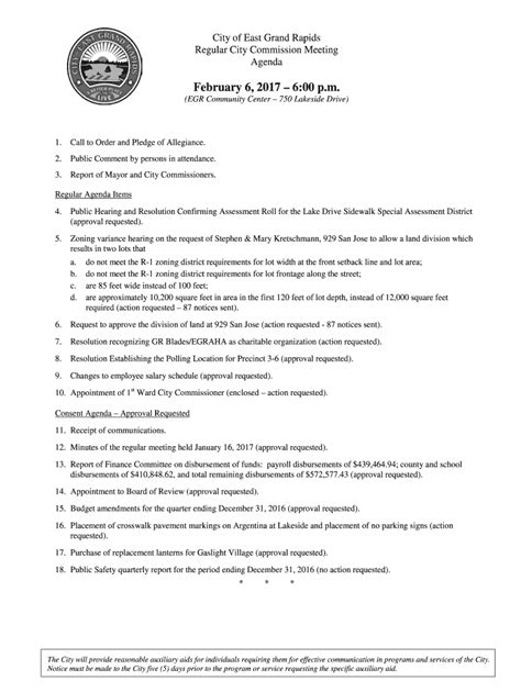 Fillable Online Public Hearing And Resolution Confirming Assessment