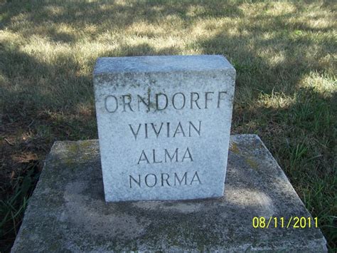 Alma Coral Orndorff 1924 1926 Find A Grave Memorial