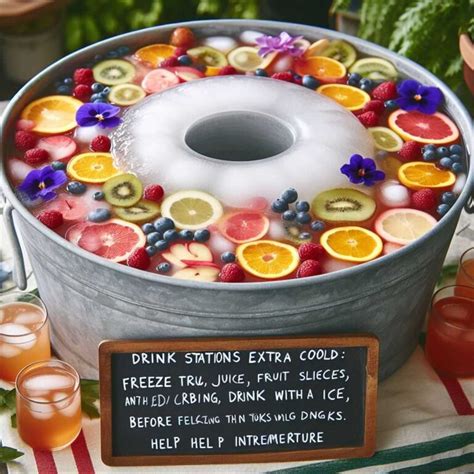 25 Cool Drink Stations For Outdoor Parties Homedecorfull